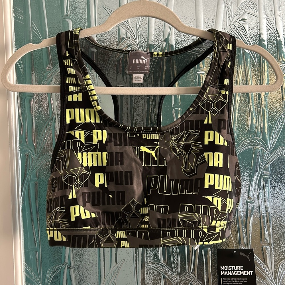 Puma dry cell moisture management sports bra